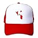 Produktbild Peru Flag Map Classic Baseball Hats Adjustable Plain Red