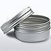 6x ALUMINIUM TINS JARS CONTAINER 30ml For Nail Art/MakeUp/Cosmetic/Travel/Cream