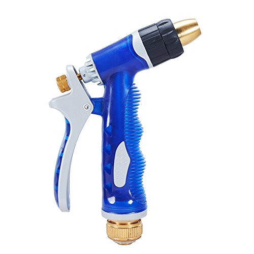 Preisvergleich Produktbild Jscarlife Garten Handbrause Hochdruck Gartenbrause / Garten-Spritzpistolen - Verstellbarer Wasserdurchfluss - Robust und Leistungsstark für Autowaschanlagen, Garten Bewässerung