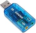 SODIAL(TM) USB 5.1 Stereo Sound Card Adaptor (Windows 7 Compatible)