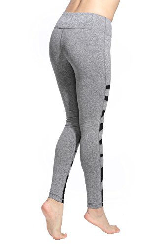 Lotus Instyle Damen Sports Leggings Yoga Laufen Hose mit Netze - 7