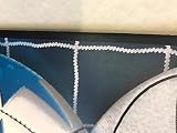 Griechische Rand Fußball Kinderzimmer selbstklebend cm 23 x 4,57 Meter Netzwerk Blue - 3