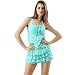 Enthralling Sea-Green Scoop Neck Cut-Sleeve Beachwear Cover-Up RS.1399.00