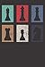Produktbild Chessmen Gift Notebook: Chessmen Chess King Queen Rook Bishop Pawn Knight Vintage 6x9 College Ruled 120 Pages Student Teacher School College Notebook Sketchbook Journal