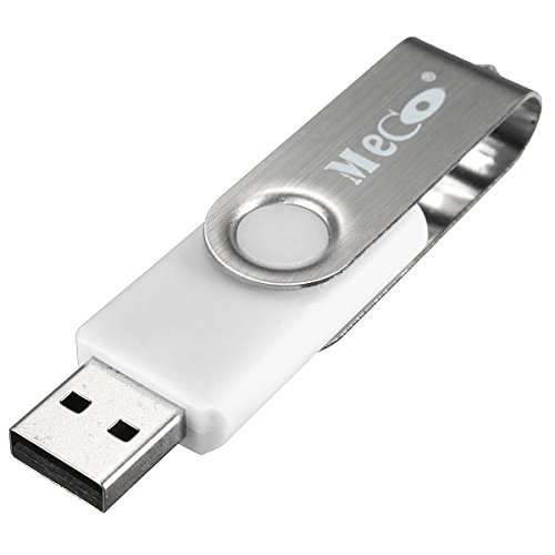 MECO 10pcs USB Stick Speicherstick Flash Drive 2.0 U Disk Memorystick Daten 4GB Geschenk Weiß - 3