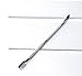 Domire Stainless Steel Cuticle Nail Art Spoon Pusher Remover Manicure Scraper Tool