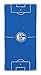 Produktbild FC Schalke 04 Duschtuch Spielfeld 70x140cm, 100% Baumwolle