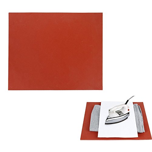 Preisvergleich Produktbild RUSPEPA 30,48x38,1cm Silikon Pad, flache Transferpresse Ersatz (rot)