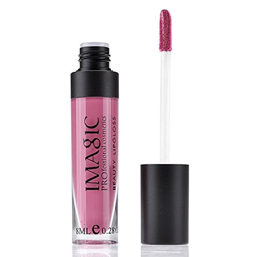 IMAGIC Lipgloss Set 12x Lipglosse Palette Lippenstift Lipstick, Wasserfest, Matt #01- #12 - 5