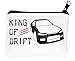 Produktbild King of Drift Artwork Reißverschluss-Geldbörse Brieftasche Geldbörse