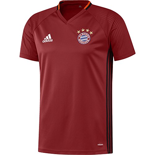 adidas Herren FC Bayern München Training Trikot, Victory Red, M