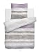 Produktbild HnL Baumwolle Renforcé Bettwäsche Cas lila, Größe:135x200 cm + 80x80 cm