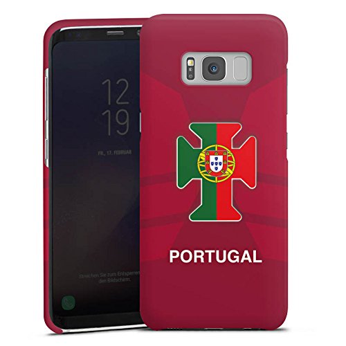 Samsung Galaxy S8 Hülle Premium Case Cover Portugal Em Trikot Fussball Football