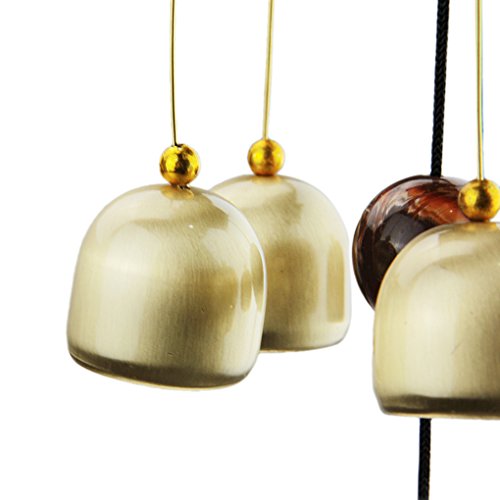 Liying Neu Windspiel Klangspiel Klangröhrte Schöne Deko Metallic - 6