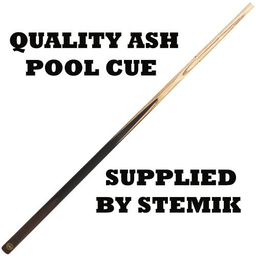 2pc BUFFALO SNAKEWOOD ASH POOL CUE WITH 8.5mm TIP**