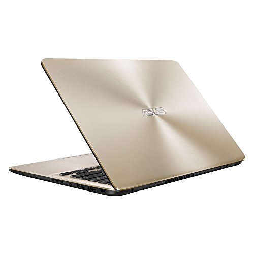 ASUS VivoBook X405UA-BM003T 14-inch Gold Laptop Intel Core i3-7100U 2 4 GHz Processor  4GB RAM  128GB SSD  Full HD Display  1920 x 1080 Resolution   H