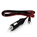 Produktbild DC Fahrzeug Lightning Kfz Ladegerät Adapter, 12 V Netzteil Adapter Schnur 4 Füße lang für tragbare DVD-Player, Van Auto Fahrzeuge und LED Strip Lights, Universal Stecker (red)