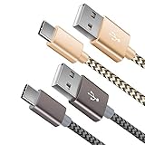 【Compatibilidad Perfecta】: El usb c perfecto con Google Nexus 5X / Nexus 6P / Pixel XL, OnePlus 2 / 3, Lumia 950 / 950XL, LG G5, HTC 10, Lenovo Zuk Z1, Huawei Mate9 / P9 / P10, MacBook Pro 2016, ChromeBook Pixel, Pixel C, Nueva Tableta Nokia N1 y Samsung Galaxy S8/a3/05 (2017)/A7/A9/C5/7 Pro/C9 y Otros Dispositivos USB 2.0 cable usb tipo c.