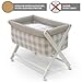 Cambrass Crib X Wood (46 x 78 cm, Bebe Grey/ Natural)