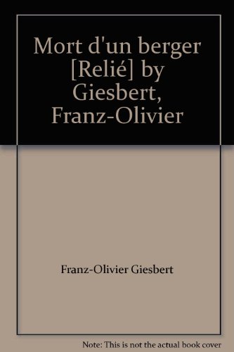 mort d'un berger
