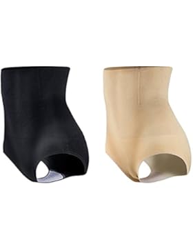 Srizgo Damen figurenformend Miederslip mit Bauch Weg Effekt Miederpants Mieder String Butt Lifter Shaper Shapewear