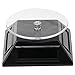 Produktbild Generic XRF-037 360° Solar Drehteller Präsentierteller Ideal für Präsentation von Handys, MP4, Schmuck - Schwarz, 10 * 10 * 4,5 cm