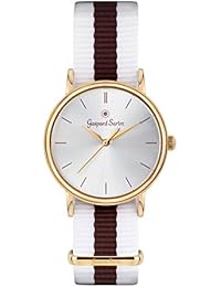 Gaspard Sartre Reloj de cuarzo Unisex Blanco / Marrón 36 mm