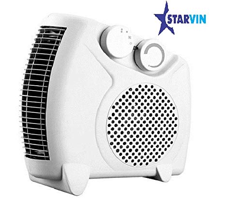 STARVIN® Premium Fan Heater Heat Blow || Silent Fan Room Heater (White) || with 1 Season Warranty || M-05