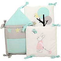 ★ HASENFREUNDE & Co.: 6-tlg. Nestchen, Gitterschutz