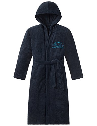 Preisvergleich Produktbild Schiesser Jungen Bademantel, Blau (Nachtblau 804), 140 (Herstellergröße: XS)