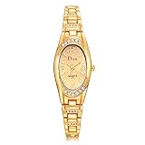 VJGOAL Damen Uhren, Frauen Mädchen Elegant Rotgold Armbanduhren Mode Trend Minimalistisches Watch Geburtstagsgeschenk