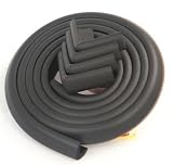 jntworld 4m Länge Tischkante Kissen Beschützer +4 Ecke (5,76 mm Dicke) soft ungiftig und umweltfreundlich