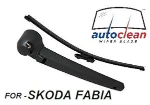 AutoClean Rear Wiper Arm Blade Set For Skoda Fabia