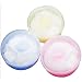 Lusee® Baby Safety Face Body Cosmetic Powder Puff Sponge Box Case Container Talcum Powder Box Powder Puff Baby Supplies Dusting Powder Box (Blue)