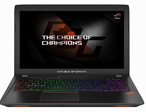 ASUS ROG Strix GL553VD-FY047T 15 6 inch Gaming Notebook  Intel Kabylake Core i5-7300HQ Processor  8 GB RAM  128 GB SSD Plus 1TB HDD  NVIDIA GTX 1050 4