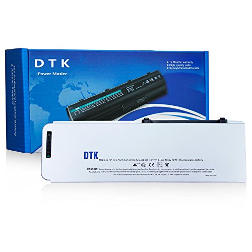 Dtk® Ultra Hochleistung Notebook Laptop Batterie Li-ion Akku für Apple A1281 A1286 Macbook Pro 15" Unibody (2008 Version) - 12 Months Warranty [Li-ion 6-cell 4700mAh]