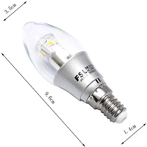 Preisvergleich Produktbild JZX Spirale Kerzenlampe, Kristallglaslampe, Energiesparlampe, Nicht-Dimmbare Glühlampe, Schlafzimmer-Küche-Flur-Raum-Dekorat...