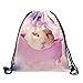 Produktbild Beutel Turnbeutel Guinea Pig Clouds Meerschwein Wolken Beuteltasche Hipster Bag Gymsack Festival Tasche