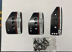 AUTO MT Sparco Paddle kit Set CAR, Clutch Brake Accelerator PAD for All Cars VEHCILES Direct