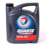 aceite motorex Aceites de motor para coches Total 5L Quartz 7000 Energy 10W-40 Aceites de Motor para Coches, 5 litros