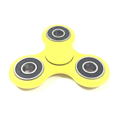 YIHANG @ Fidget Spinner Fingertip Gyro Finger Spiral High Speed Focus Super Durable Decompression Toys,Yellow YIHANG @ Fidget Spinner Fingertip Gyro Finger Spiral High Speed Focus Super Durable Decompression Toys,Yellow