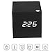 Produktbild Alarm Cube 0608408264811 Wecker Uhr digital LED Digital Display mit Datum/tempertature schwarz