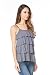 Bearsland Women's Maternity Nursing Tank Top and Cami Shirt Gray UK Size 10-12