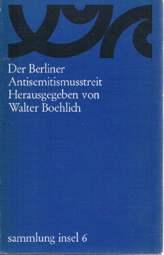 Der Berliner Antisemitismusstreit