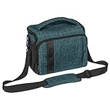 Ausgestattet mit einem weichen Innenfutter, einer dicken Polsterung und einem wasserabweisenden Regenschutz, sodass Ihr Fotoapparat bestens vor Kratzern, Nässe und Stößen geschützt ist