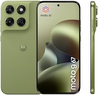 Motorola moto g67 (8/256GB, Fotocamera 50MP+8MP+flicker sensor, Display 6.78" Extreme AMOLED 120Hz, 5100mAh, MediaTek Dimensity 6300, Android 16), PANTONE Nile