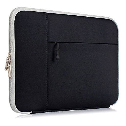 Ivencase® stoßfest Neopren Laptop Sleeve Tasche Hülle Beutel Für 11-11.6 Zoll Laptop / Notebook / MacBook / MacBook Air 11 / Chromebook Schwarz