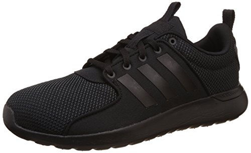 adidas Cloudfoam Lite Racer W, Damen Ein Ausschnitt Low, Schwarz (Negbas/Negbas/Negbas), 37 1/3 EU adidas Cloudfoam Lite Racer W, Damen Ein Ausschnitt Low, Schwarz (Negbas/Negbas/Negbas), 37 1/3 EU