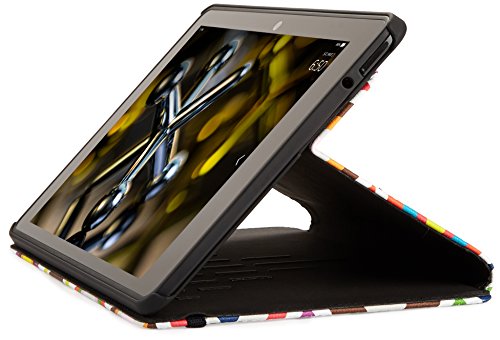 Jonathan Adler Hülle für Kindle Fire HDX (3. Generation – 2013 Modell), Bargello Waves - 4