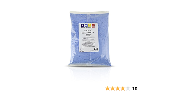 Pop Italy Polvere Decolorante Blu 9 toni anti-giallo in sacchetto - 500 gr  : Amazon.it: Bellezza